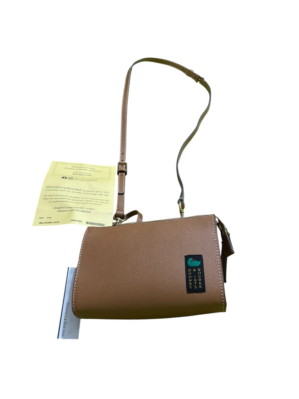 Dooney & Bourke Brown Alpine Janine Crossbody MSRP $198 NWT